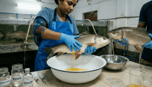 কার্প জাতীয় মাছের প্রণেদিত প্রজনন
